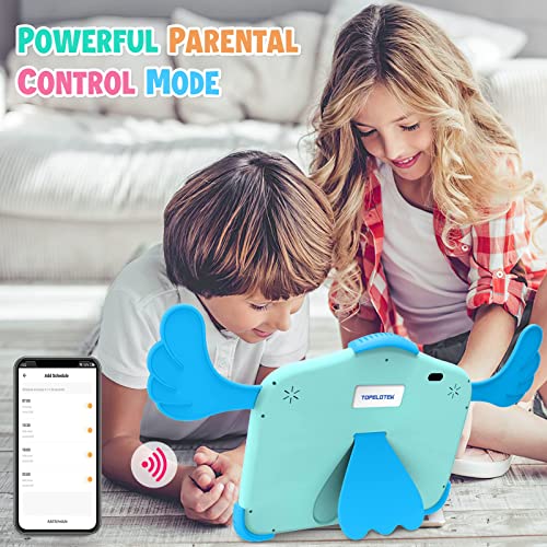 Kids Tablet 10 Inch Tablet For Kids With Case Included, Android Toddler Tablet For Toddlers With Wifi 2.0Mp+5.0Mp Dual Camera Ips Screen Parental Control Youtube Netflix, 2Gb 32Gb Kids Learning Tablet #TOP3