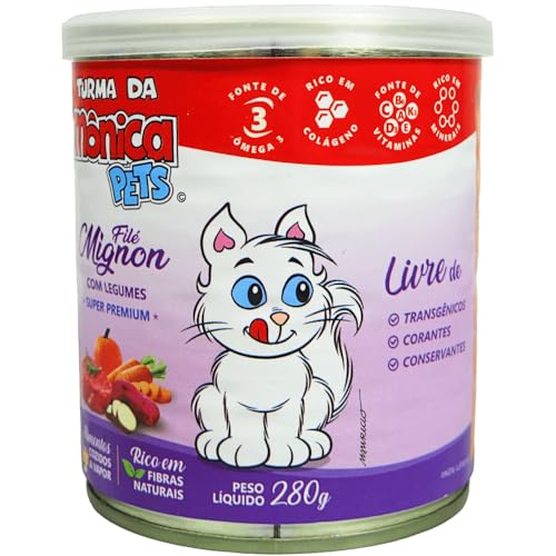 TURMA DA MONICA LATA FILÉ MIGNON C/LEGUMES 280GR