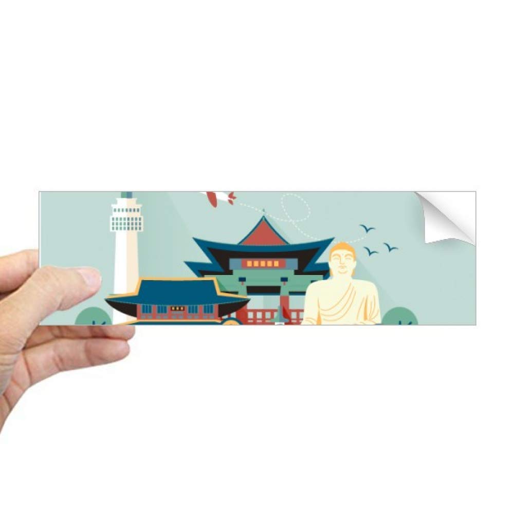 Adhesivo de Seúl para personalizar equipaje y maletas con recuerdos de Corea