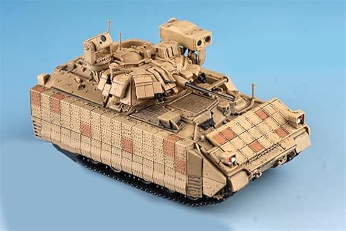 Us M2A3 Era Bradley Infantry Fighting Vehicle 1/72 Abs Tank Pre-Built Model #TOP29
