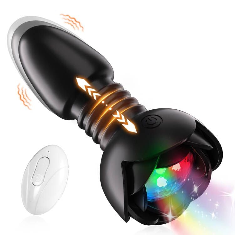 Amazon.com: Thrusting Anal Plug for Men Prostate Massager,Voice & Remote  Control 5-in-1 Vibrating Butt Plug Dildo Vibrators with Dual Silicone Anal  Toys, Adult Anal Sex Toys for Men Gay : Health &