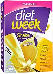 Diet Week Shake (360g) - Mousse de Chocolate - MaxiNutri, MaxiNutri