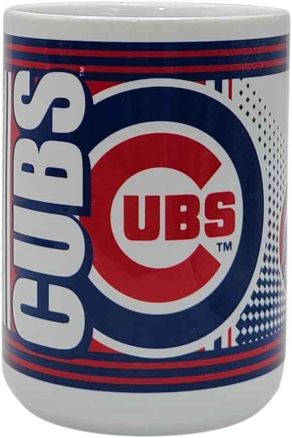 Boelter Brands Large MLB Hero Sublimated Mug, 15oz (Chicago Cubs) - Image 2