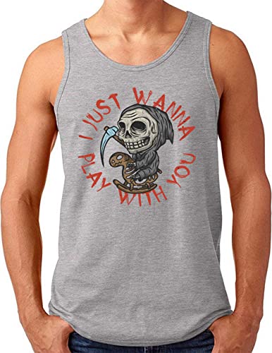 Débardeur pour homme au style Grim Reaper idéal pour l'été