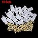 X AUTOHAUX 10 Sets 2.8mm 2 Pin Car Electrical Wire Connector Male Female Terminal Housing