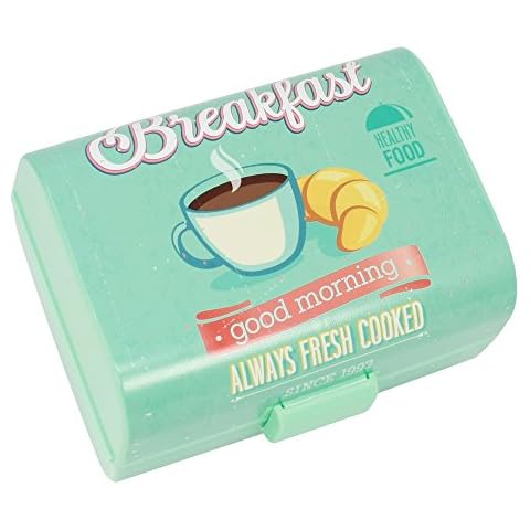 Caja de desayuno vintage con 3 compartimentos Cover