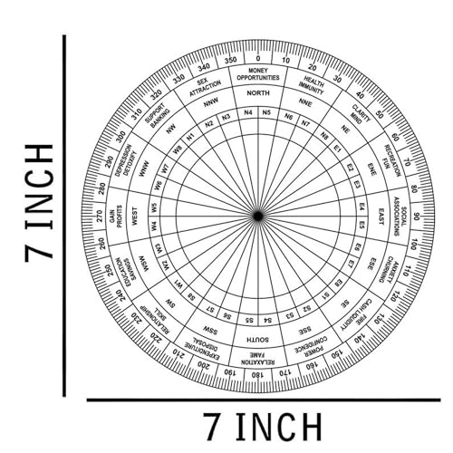 Image of Shakti Chakra | 7 Inch | Vastu Chakra | Vastu Remedy | Vastu Shakti Chakra Remedy |Transparent