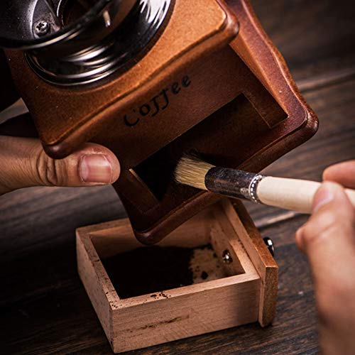 heaven2017 Escova de limpeza para moedor de café máquina de café expresso Escova