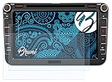 Bruni Schutzfolie kompatibel mit Pumpkin 0373B-New 8 Inch VW Series Folie, glasklare Displayschutzfolie (2X)