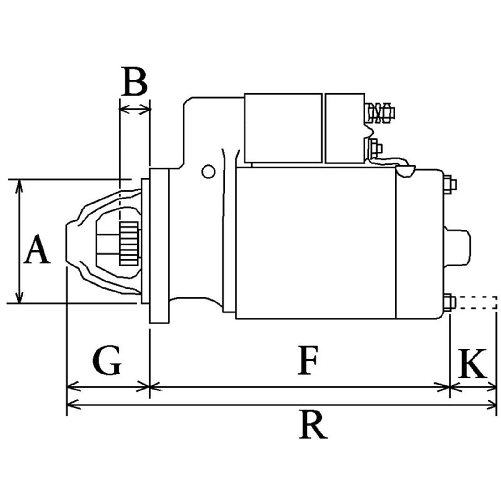 HC-Cargo Motorino d'avviamento F032111865
