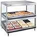 Hatco GRSDS/H-41DGlo-Ray Countertop Merchandising Warmer with Pass-Thru Design, (2) Shelves & (16) Rods (Normal Wattage)