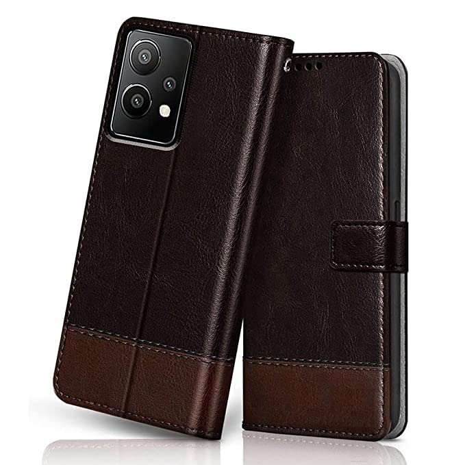 JOTECH® OnePlus Nord CE 2 Lite 5G Flip Case Premium Leather Finish