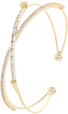 Gold Bracelets for Women Jewelry 14k Plated Gold Bangles for Women Cuff Bracelet Open Fashion Bracelet Adjustable