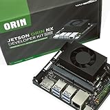 Yahboom Jetson Orin NX 8 GB Entwicklungskit für AI Edge bietet ROS-Programmierkurse basierend auf offiziellem Kernmodul (Orin NX 8 GB Basis-Kit)