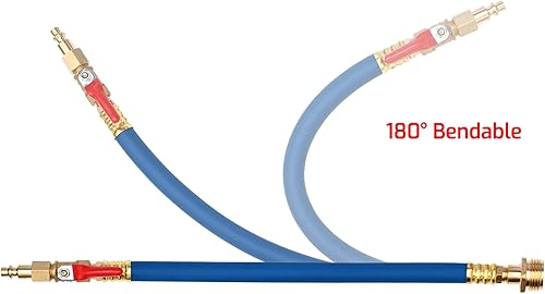 Miniatura 3 de HHYOOSOO Sistema de aspersor Winterize de 12 pulgadas autocaravana barco caravana y remolque de viaje compresor de aire de conexión rápida enchufe a