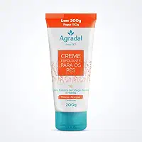 Agradal Creme Esfoliante Para Os Pés 200G