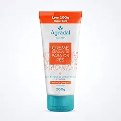 Agradal Creme Esfoliante Para Os Pés 200G
