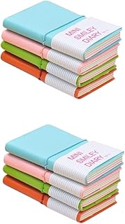 MAGICLULU Cuadernos 8 Peças De Caderno Para Anotações Caderno De Meninas Caderno De Viagem Bloco De Notas De Viagem Caderno Notbook Papelaria Bloco De Notas Portátil Bloco De Notas Mini
