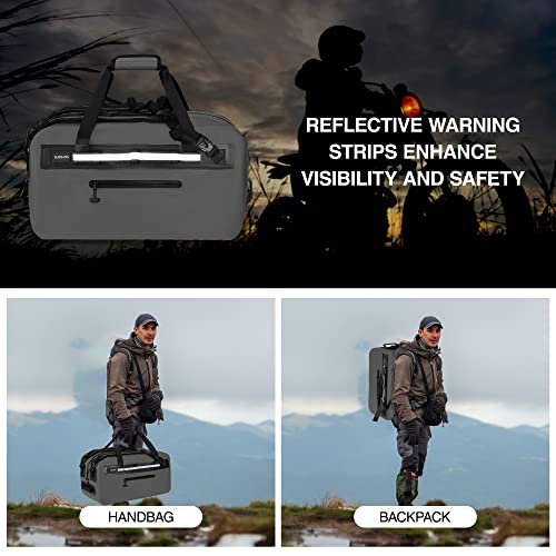 50L-Waterproof-Dry-Duffle-Bag-Dry-Backpack-840D-TPU-Heavy-Duty-Dry-BagRubber-Airtight-Zipper-for-KayakingBoatingMotorcyclingCampingRaftingSurfing-SwimmingFishingBeach-VacationGrey