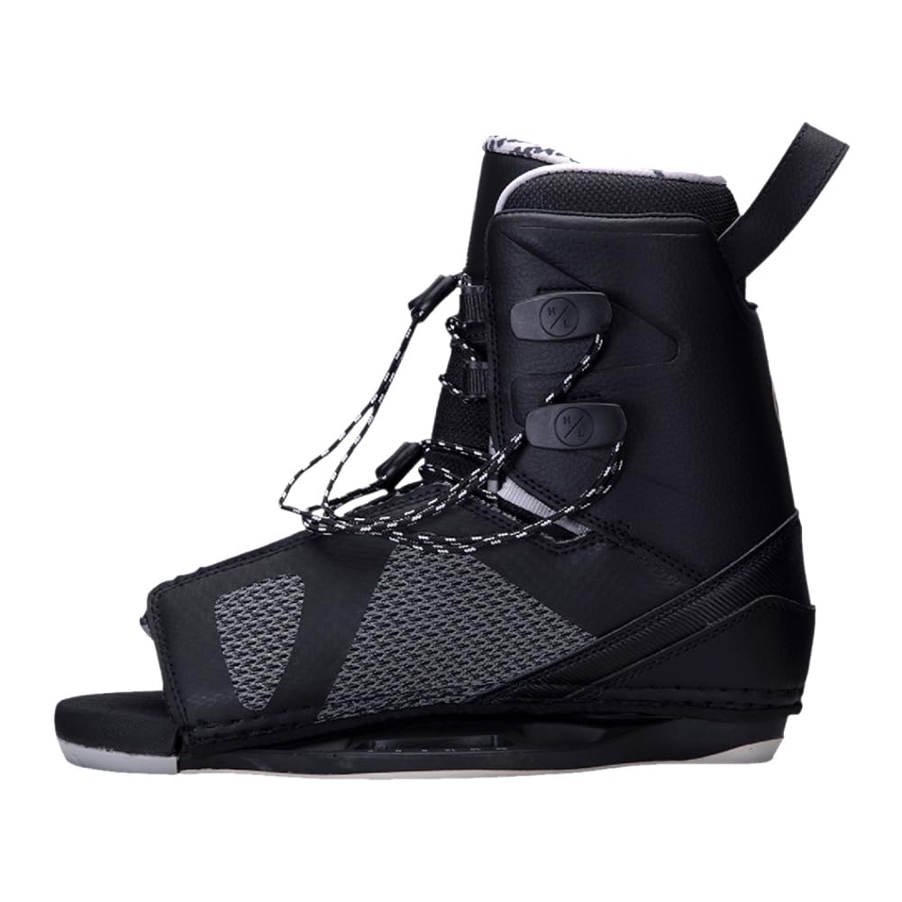 Team OT Mens Wakeboard Bindings Black/Grey (7-10.5)