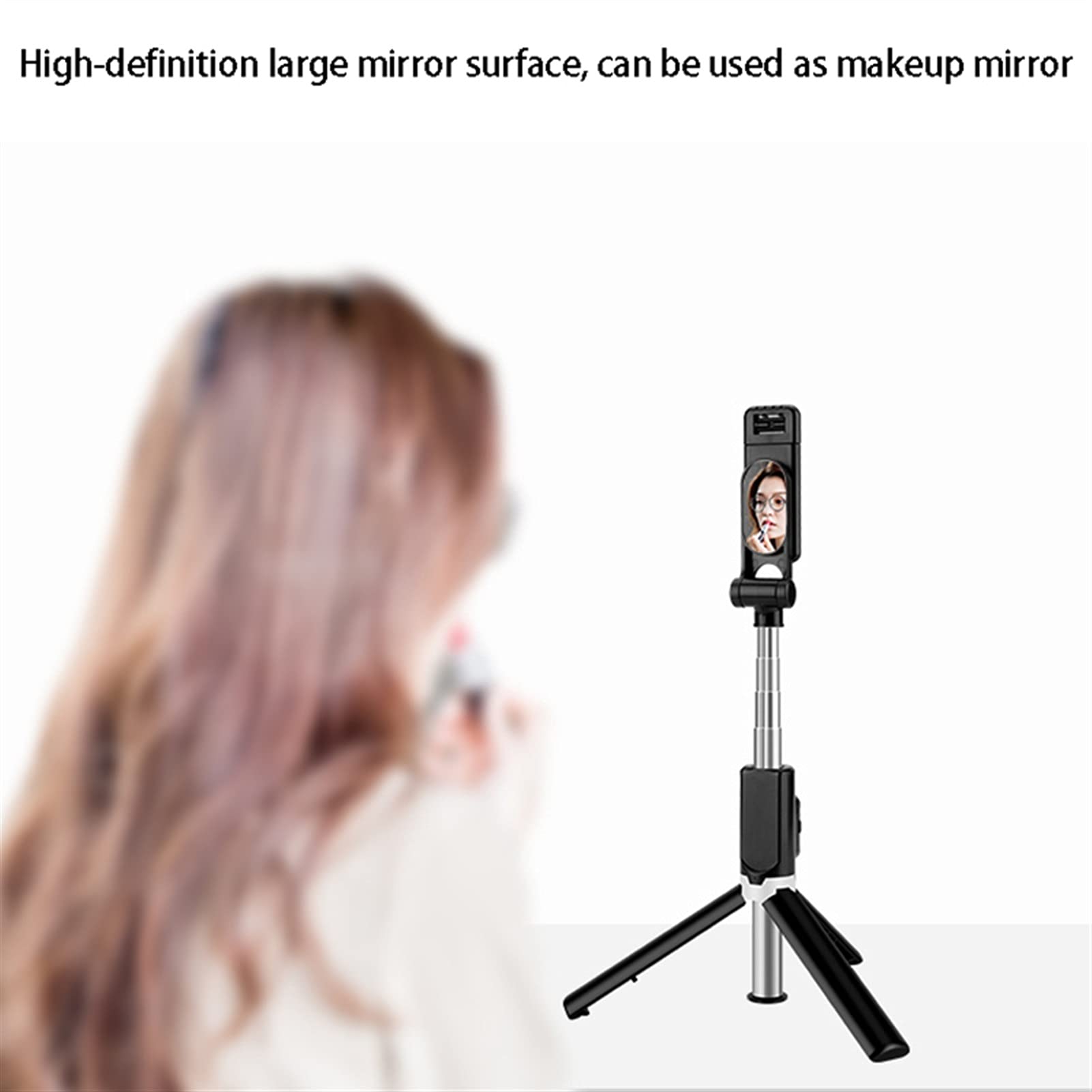 SCRUBY N10 Statyw do selfie bezprzewodowy Bluetooth Selfie Stick telefon komórkowy Live Tripod zintegrowany Bluetooth Selfie Stick do telefonów