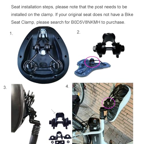 Tvtctu Suspension Seat Post Bicycle Seat Post, 27.2Mm Bicycle Suspension Seatpost, Suspension Seatpost For Most Bicycle Mountain Bike Road Bike Mtb Mtn Bmx Electric Bicycle thumb #5
