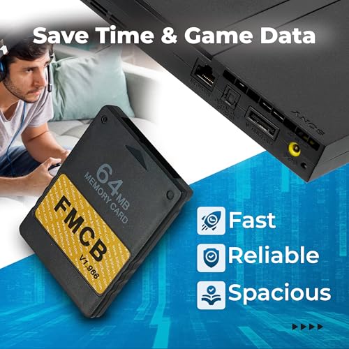 Skywin FMCB Free Mcboot PS2 Memory Card v.1 966-64 MB Memory Card for PS2 PlayStation 2 Games in USB Hard Drive or Hard Disk by Skywin - Image 7