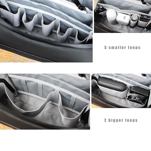 Alex T1 Tech Pouch grande organizador de eletrônicos de armazenamento, estojo de viagem YKK resisten