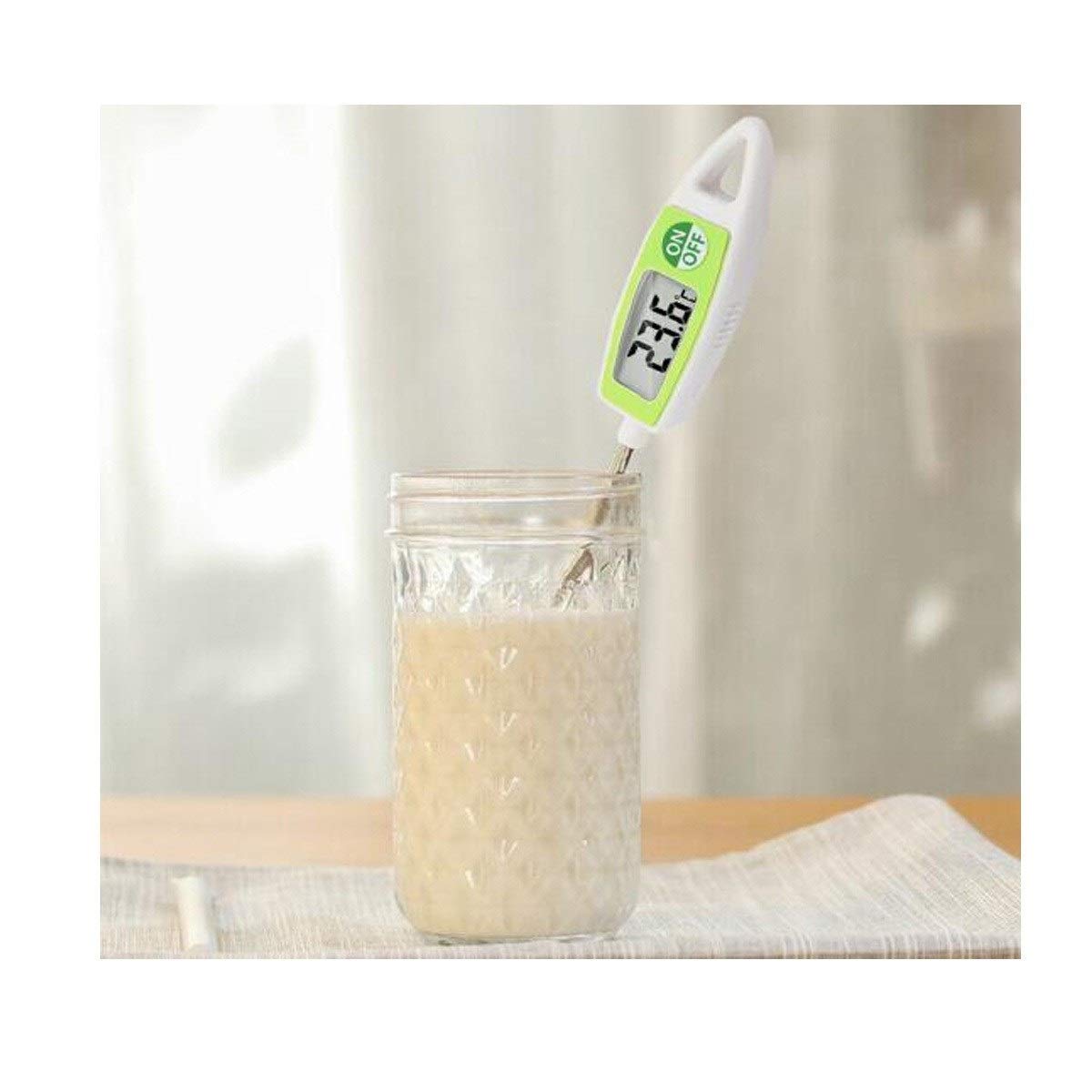 XINGYU Thermomètre Alimentaire Thermomètre Alimentaire Cuisine Thermomètre à Huile Thermomètre à Lait Thermomètre à Eau Thermomètre électronique Outils ménagers très utiles (Couleur: