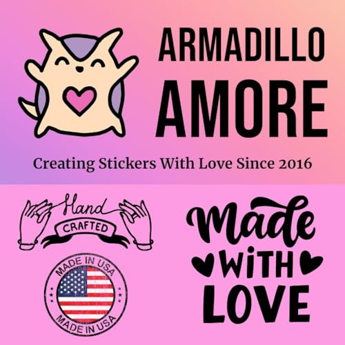 Armadillo Amore Pacote de adesivos variados de glifos pequenos de astrologia (pacote com 514 adesivo