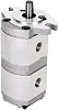 Four-hole Installation Double Gear Pump Hydraulic Oil Pump High Pressure Gear PumpF5-0.8R