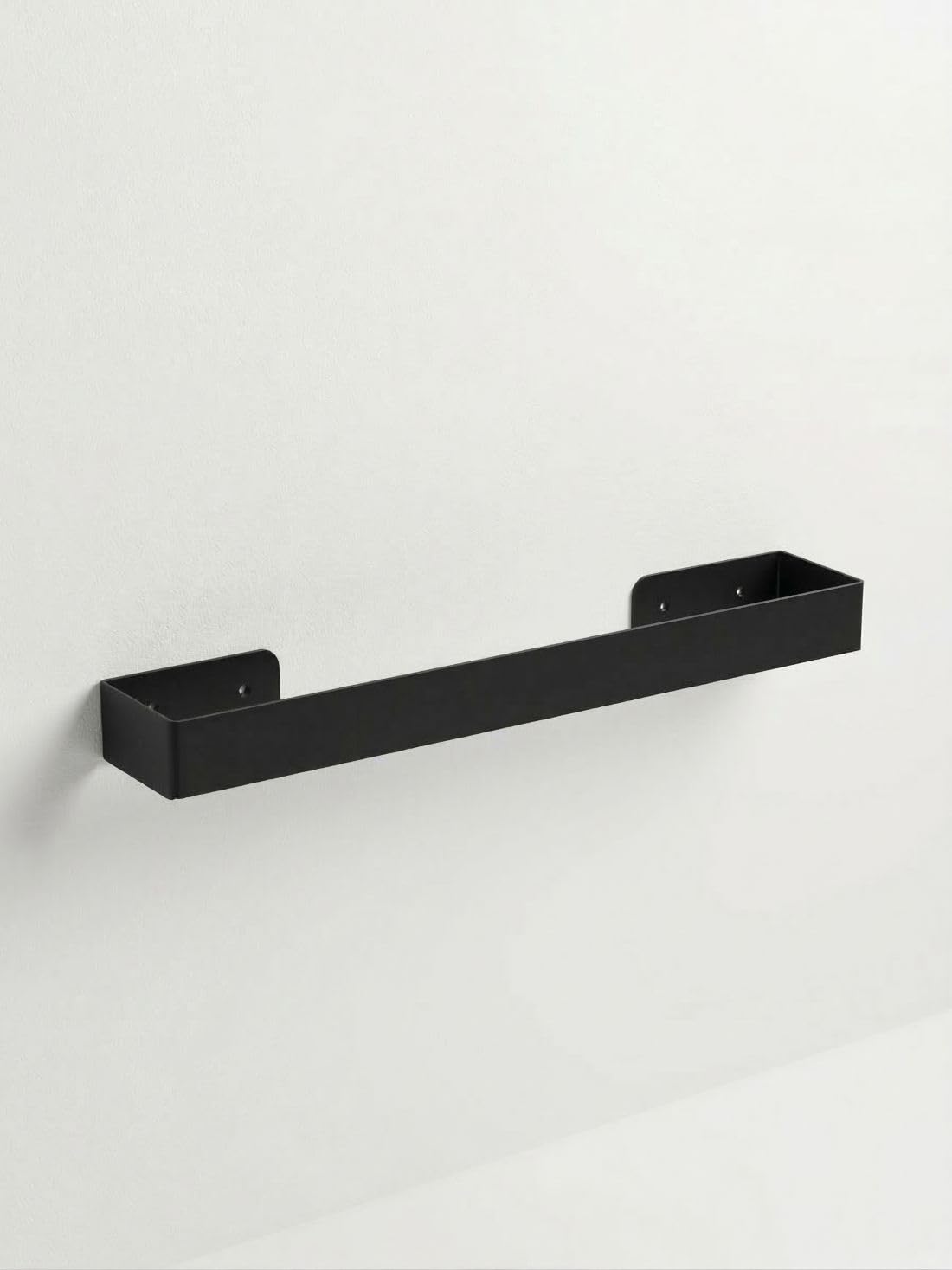 Orret Home 40 Cm Yapışkanlı Havlu Askısı Metal Havluluk Delmeden Montaj Banyo Havlu Askılığı Mutfak Havlu Tutucu Lavabo Yanı Havlu Askısı Siyah Duvar Havluluk (Siyah)