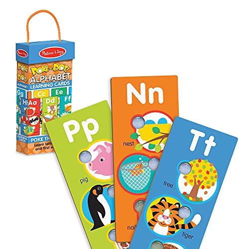 Melissa & Doug Poke-a-Dot Alphabet Learning Cards - Image 7