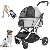 Amazon.co.jp: BETSOCCI ペットカート ワンタッチ 折りたたみ 猫犬兼用