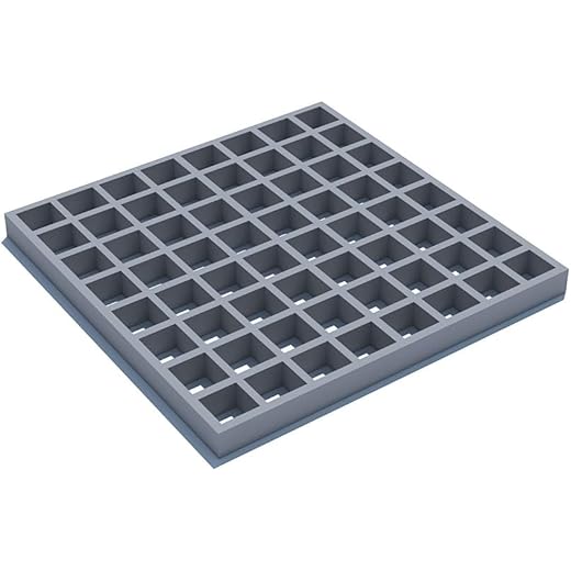 FRP Grating Heavy Duty Drain Cover 12x12x1 Inch