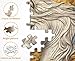 Horse Puzzles for Adults 1000 Piece, Larkipuzz Challenging Ssunflower Flower Puzzle Embroidery, Hard Impossible Wildflower Plant Theme as Wall Art