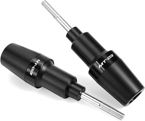 Powersports Parts MT 25 MT 03 Marco Sliders Protector de choque para Yamaha MT25 MT03 2015-2023 Motocross Accesorios de moto CNC (color negro)