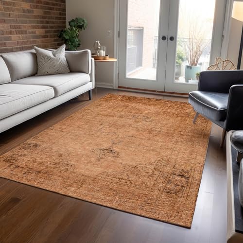 Addison Rugs Chantille Tapete 2'6" x 3'10" Copper miniatura 2
