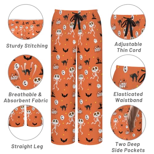 Mens Pajama Pants Soft Cotton Men's Pajama Bottoms with Pockets Lightweight Sleep Lounge Pants for Men4