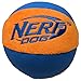Nerf Dog Chewable Ball Dog Toy with Interactive X-Ring Design, Lightweight, Durable and Water Resistant, 6.5 Inch Diameter For Medium/Large Breeds, Two Pack, Orange/Blue & Green/Blue