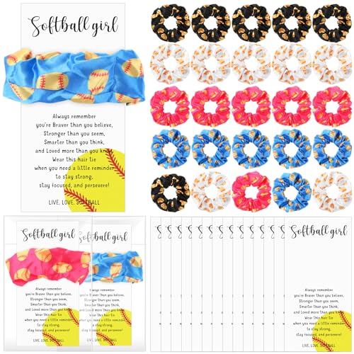 Bandes élastiques en coton rond softball pour coiffure sport