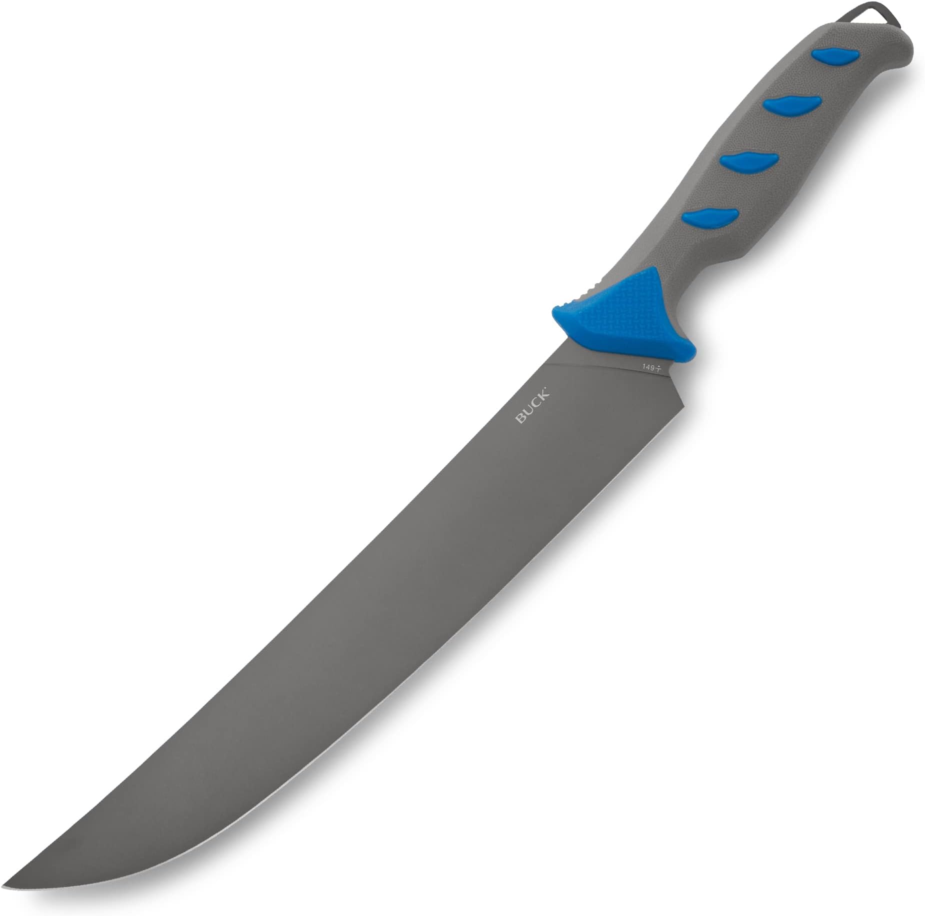 Buck Knives 149 Hookset Saltwater Breaker Fishing Fillet Knife with Titanium-Coated Steel Blade for Superior Corrosion Resistance, 10" Fixed Blade