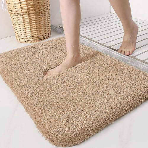 Image of MAXOSHINE Microfiber Bathroom Mat Anti Skid-Highly Absorbent Super Soft Door Mats for Home Kitchen Living Room-2000 GSM Floor Mat
