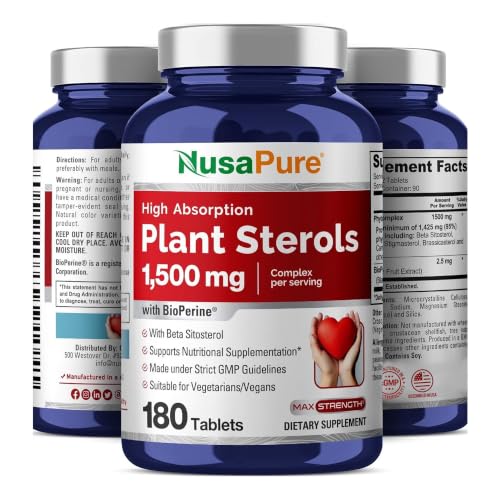 NusaPure Plant Sterols Veggie Tablets