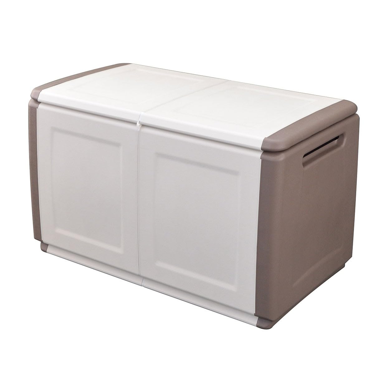 INTEC Cassapanca di immagazzinaggio 230L 96x53x57 cm beige tortora