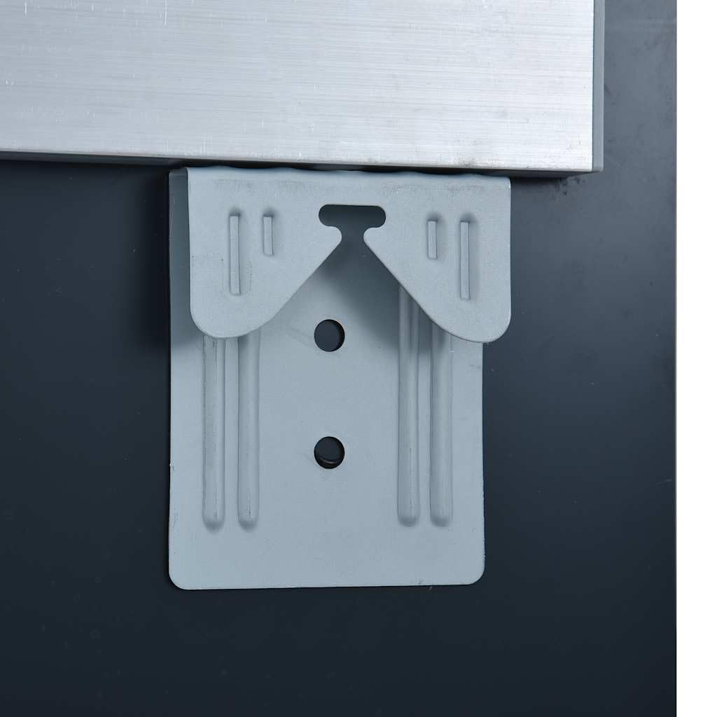 Badezimmer-Wandspiegel mit LEDs 60x100 cm, Aluminiumrahmen, IP44 Schutz, beleuchtet für Kosmetik und Rasur, inklusive Befestigungsmaterial, ideal für Bad, Flur und Schlafzimmer