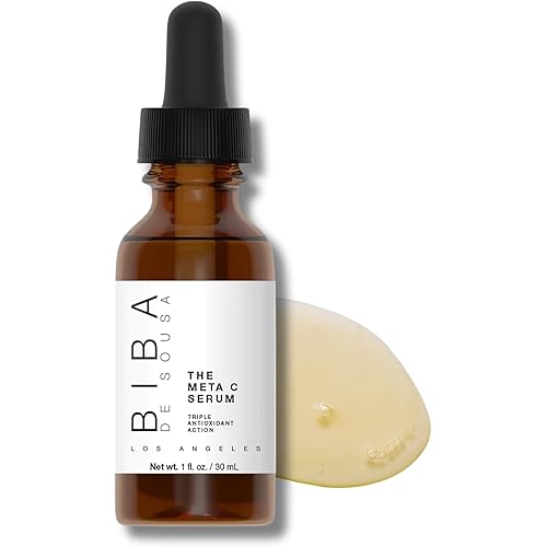 Biba De Sousa The Meta C Serum- Triple Vitamin C, Topical Skin Vitamin- For all Skin Types (1oz)