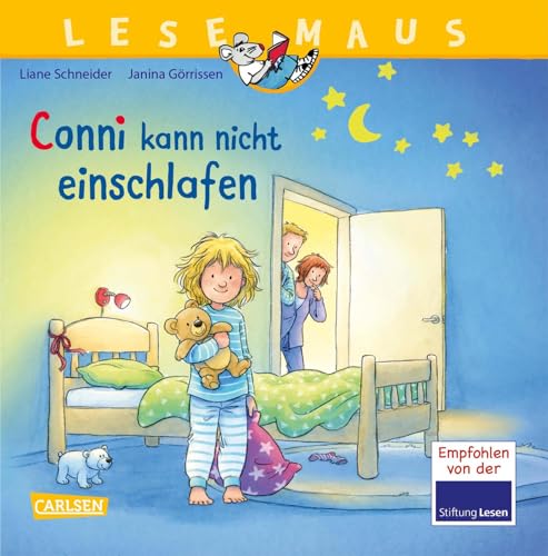 LESEMAUS 78: Conni kann nicht einschlafen: Gutenacht-Bilderbuchgeschichte...