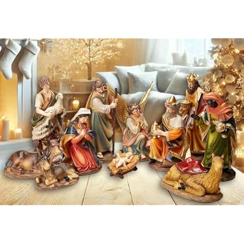 Faithful Treasure 12" Nativity Set Cover