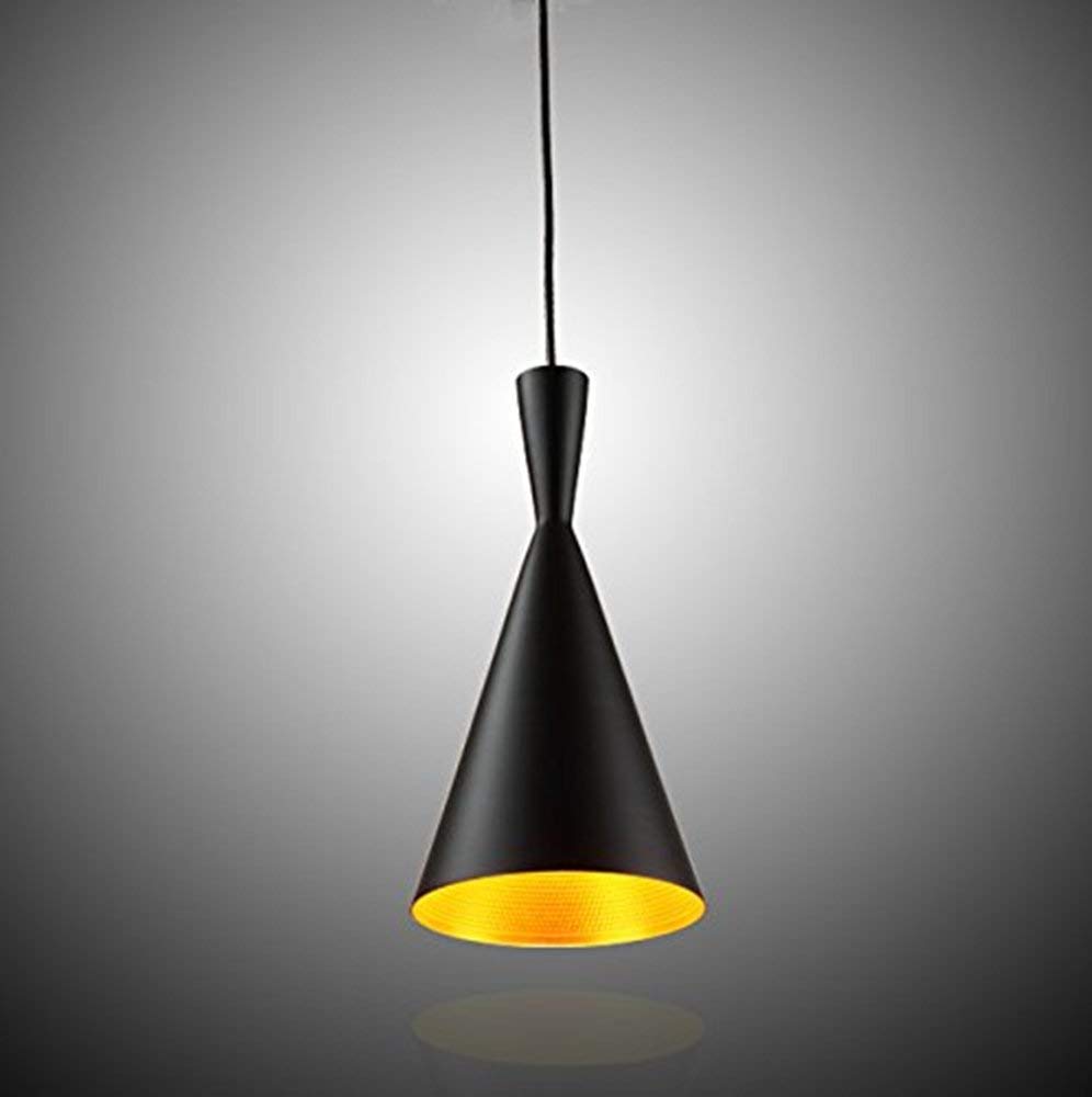 B·LED BARCELONA LED BarcelonaLED Nordic Industrial Lampa wisząca Vintage E27 Retro Metal Oświetlenie wewnętrzne Złote Czarne Aluminium